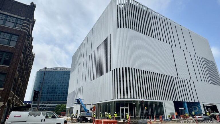 Spiffy new Dallas County parking garage built for future — including potential towering future
